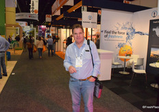 Pieter Blaauboer from Gourmet visiting the show